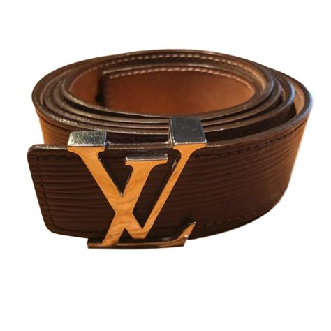 is Louis Vuitton belt genuine